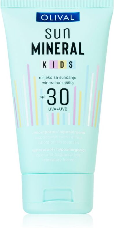 Olival Sun Mineral Kids lait solaire pour enfant SPF 30 150 ml