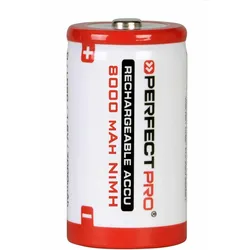 PerfectPro Akku D 2 Stück (2 Stk., D, 8000 mAh), Batterien + Akkus