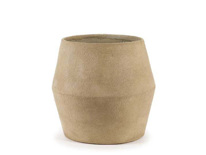 Serax - Construct Übertopf, Ø 50 x H 47 cm, braun