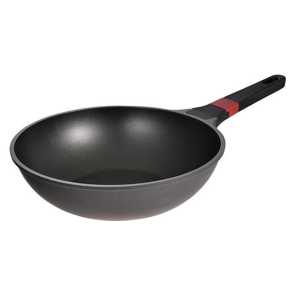 San Ignacio Wok Pfanne denia experto Aluminiumguss Rot Ø 28 cm (Aluminiumguss, 28 x 8 cm) (63026936)