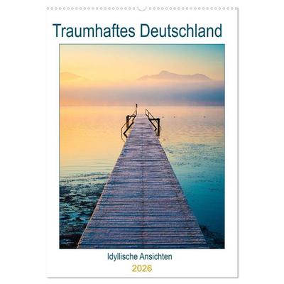 Traumhaftes Deutschland - Idyllische Ansichten (Wandkalender 2026 DIN A2 hoch), CALVENDO Monatskalender