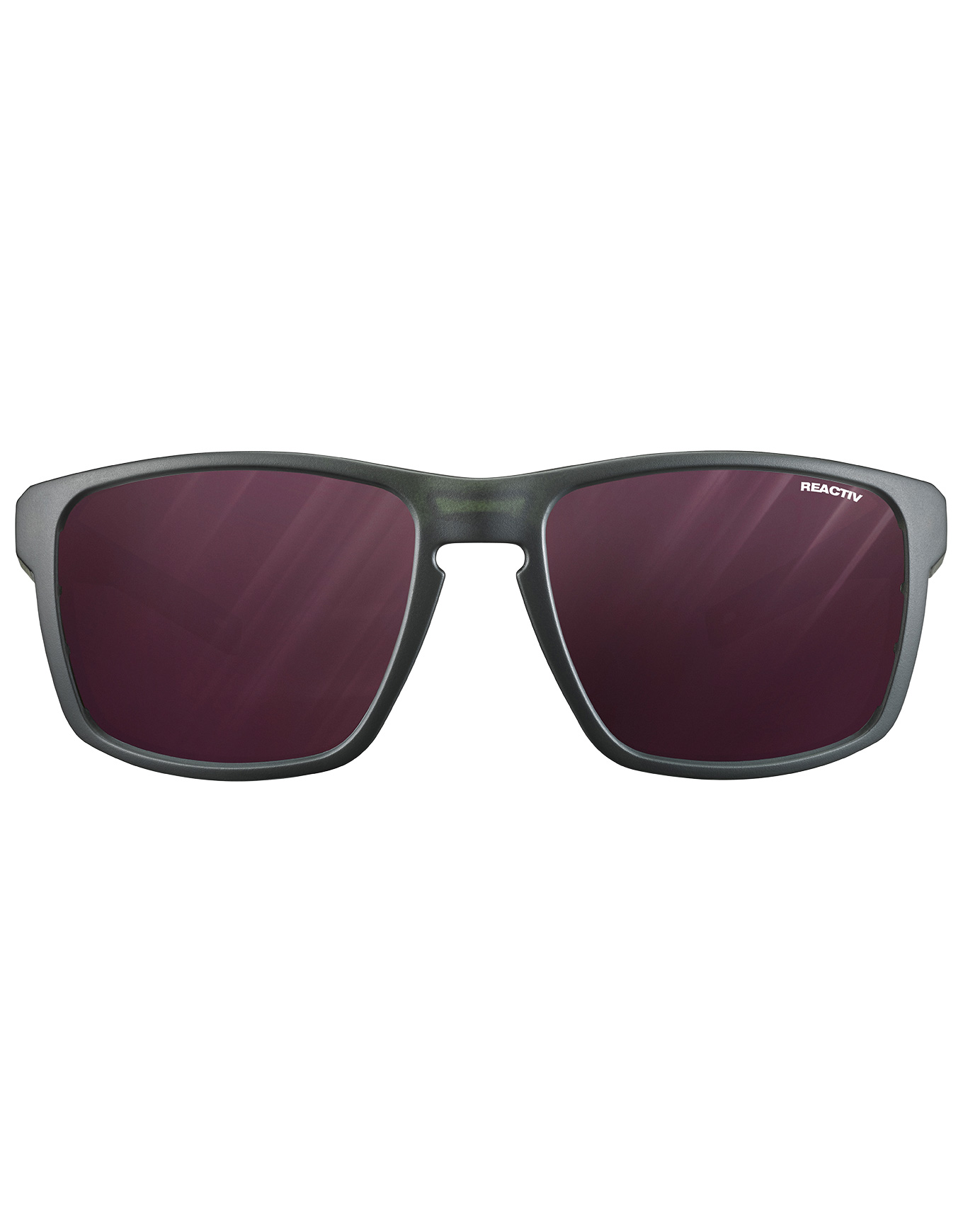 Julbo - Lunettes de soleil - Shield Noir/Bleu Reactiv 0-4 Hight Contrast