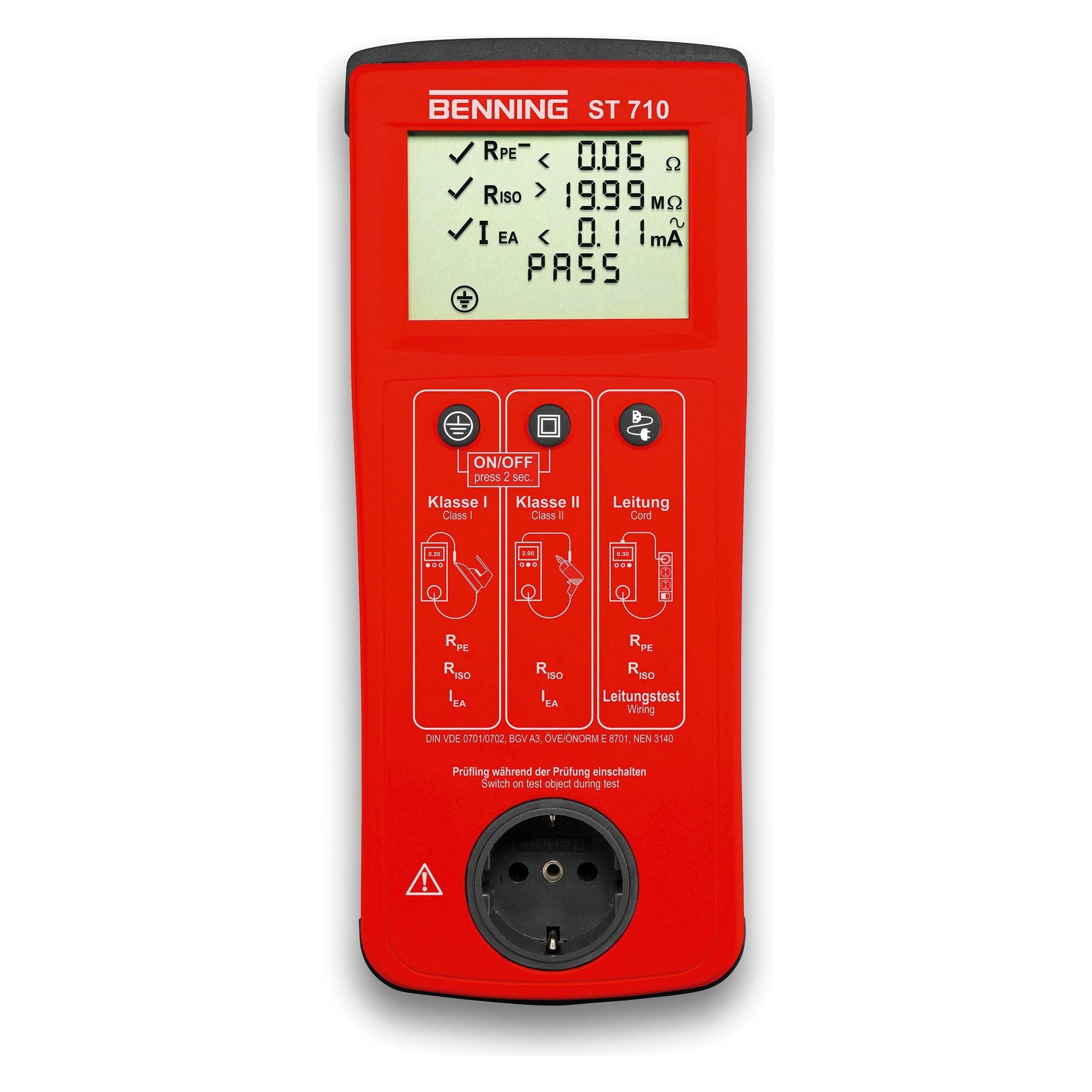 Benning Kontrollinstrument (CAT II 300V, Hand-Multimeter) (050308)