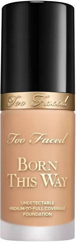 Too faced - Born This Way Natural Finish Foundation - mittel bis stark deckende Foundation, 30 ml, Natural Beige