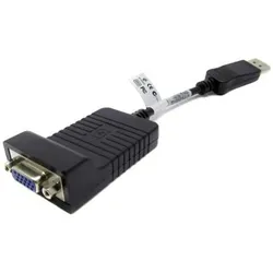 HP DisplayPort — VGA (DisplayPort, VGA), Video Adapter, Schwarz