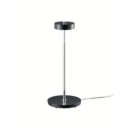 Baulmann LED Tischleuchte 14.108, 6W, schwarz-chrom BAU-14.108.69