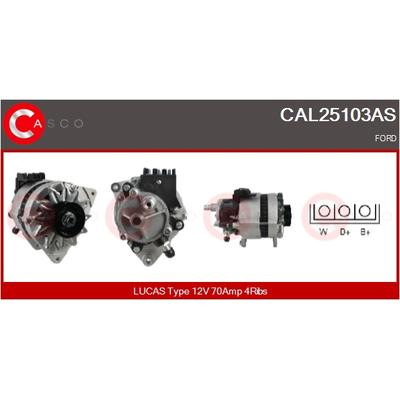 CASCO Generator CAL25103AS für Ford