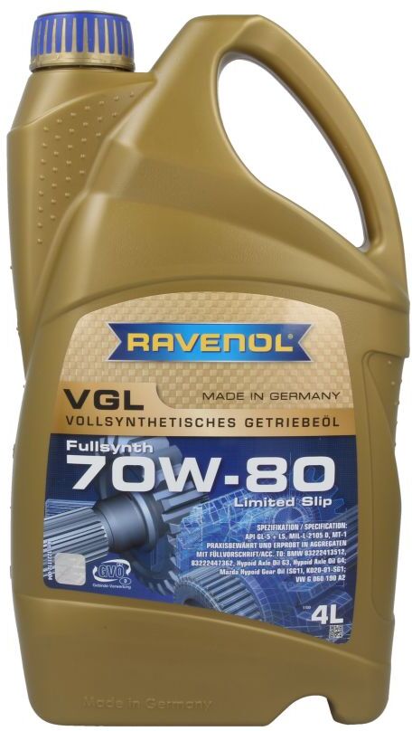 Getriebeöl RAVENOL 1221112 VGL 70W80 4L