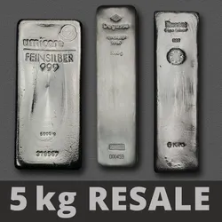 Silberbarren 5kg (Resale)