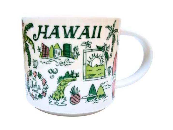 Starbucks Been There Series Hawaii Keramikbecher, 400 ml