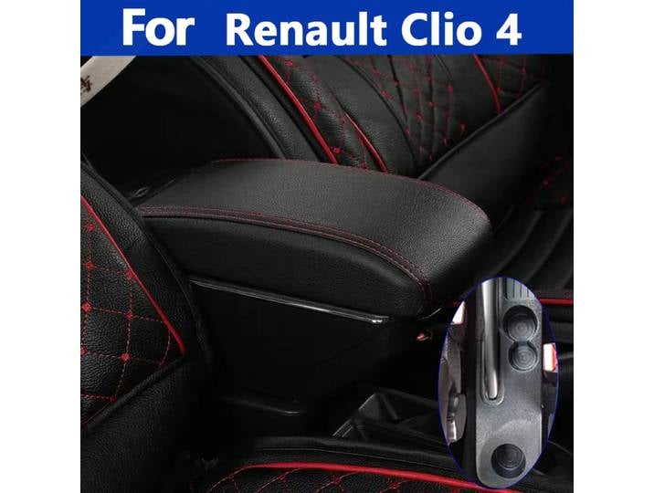 Accoudoir pour Renault Clio 4, pour Renault Captur Clio 3 III IV, boîte d'accoudoir de voiture, accessoires, pièces de rangement, rénovation intérieure dédiée