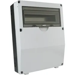 Stromverteiler IP65 14Module Verteilerkasten Feuchtraumverteiler Sicherungskasten Aufputz M-L DV-9528-XL
