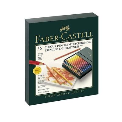 Faber-Castell Künstlerfarbstifte Polychromos, 36er Atelierbox