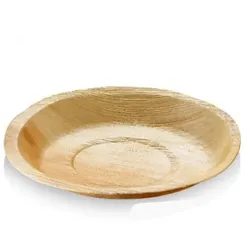 Ekoe Plastic Free Solutions Ekoe Große kompostierbare Palmblattteller ø 30 cm 25 Stk