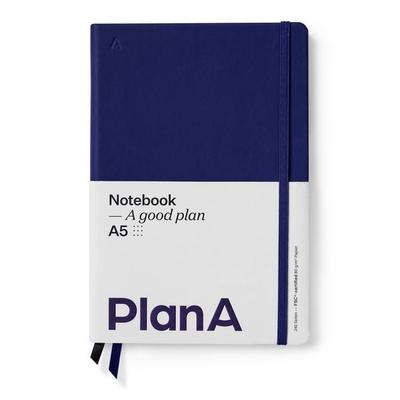 Notizbuch A5 Hardcover Punktiert Navy Blue, Gebundene Ausgabe von , Bücher.de