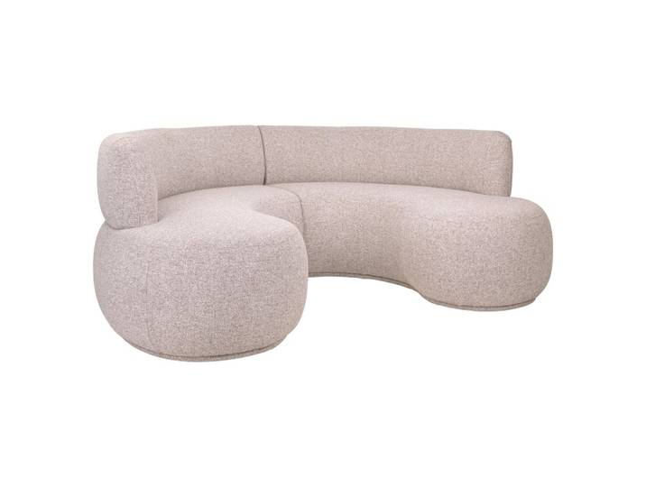 Sitzbank Sorrobon Cayenne Brown 2er-Set – rund für Esstisch