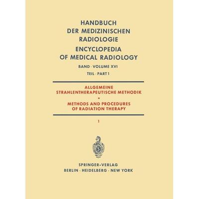 Allgemeine Strahlentherapeutische Methodik / Methods and Procedures of Radiation Therapy, Taschenbuch von Siegfried Kallert,Gunther Barth,G.