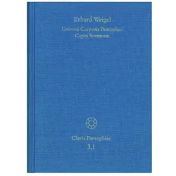 Weigel:Werke I, Fachbücher von Erhard Weigel