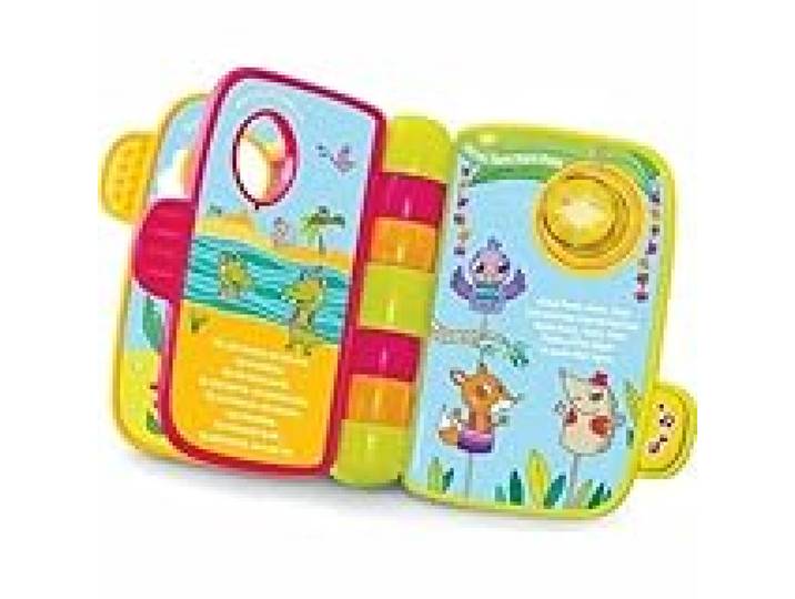 VTech - P'tit Livre Enchanté - Mes Premières Comptines, Livre Enfant Parlant Et Musical Dès 6 Mois - Contenu en Français