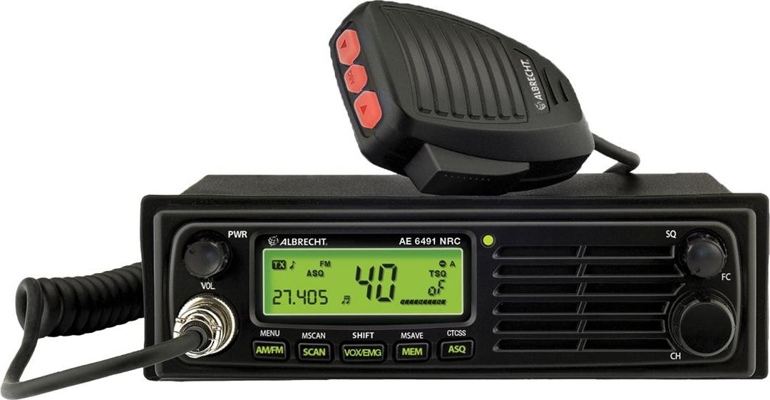 Albrecht AE 6491 ANC CB-radioapparaat 12/24V met handsfree functie