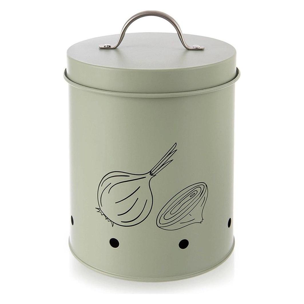 Dafi Pojemnik na warzywa i owoce metalowy zielony GREENISH 2,4 l (2.40 l) (62898173)