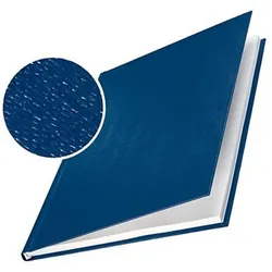 Leitz, Mappe, Buchbindemappe impressBIND A4, 28 mm, blau, Hard (A4, 10x)