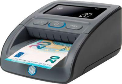 Geldscheinprüfer Safescan® 155-S, zentralbankgetestet, 6 Währungen, 7 Sicherheitsmerkmale, Additionsfunktion, 3,8″ LC-Display, USB/MicroSD, Netzbetrieb