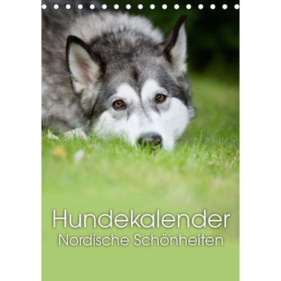 Hundekalender - Nordische Schönheiten (Tischkalender immerwährend DIN A5 hoch)