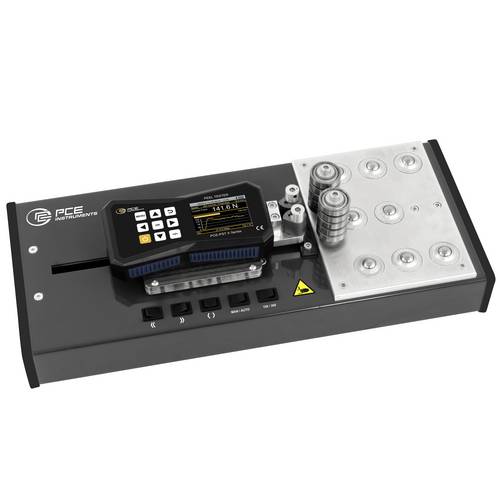 PCE Instruments Prüfgerät PCE-PST 1 X für Schältests |500 N |Ncm Nmm |Genauigkeit ±0,05% F.S. |Fahrweg 150mm |Speicher