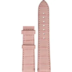 Certina - Leder Ds Podium Lady Square Lederband Rosa 19/16mm, Ohne Schnalle, Xl C610015010 - alligator-prägung,kalb,rosa