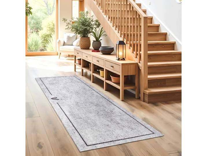 Rutschfeste Sauberlaufmatte innen - Herz Melange 50 x 150 cm (Rechteckig)