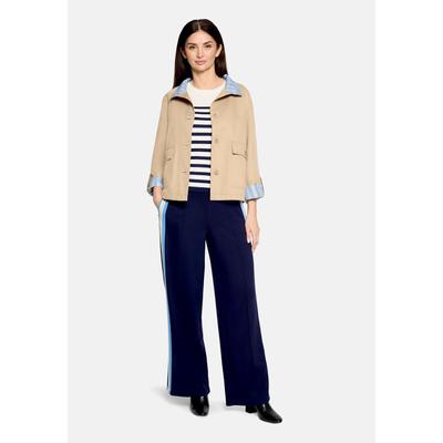 Canvasjacke CARTOON "Damen mit aufgesetzten Taschen", Damen, Gr. 42, beige, Obermaterial: 53% Baumwolle, 47% Polyester, A-Linie, Raglanärmel, Jacken