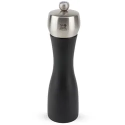 PEUGEOT Salzmühle FIDJI 20cm Schwarz Buchenholz Edelstahl Stahlmahlwerk