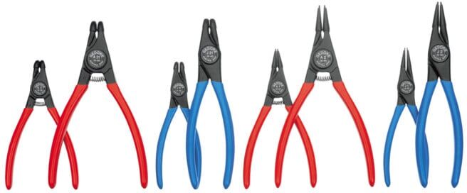 Jeu de pinces pour circlips ; Gedore (6700490)