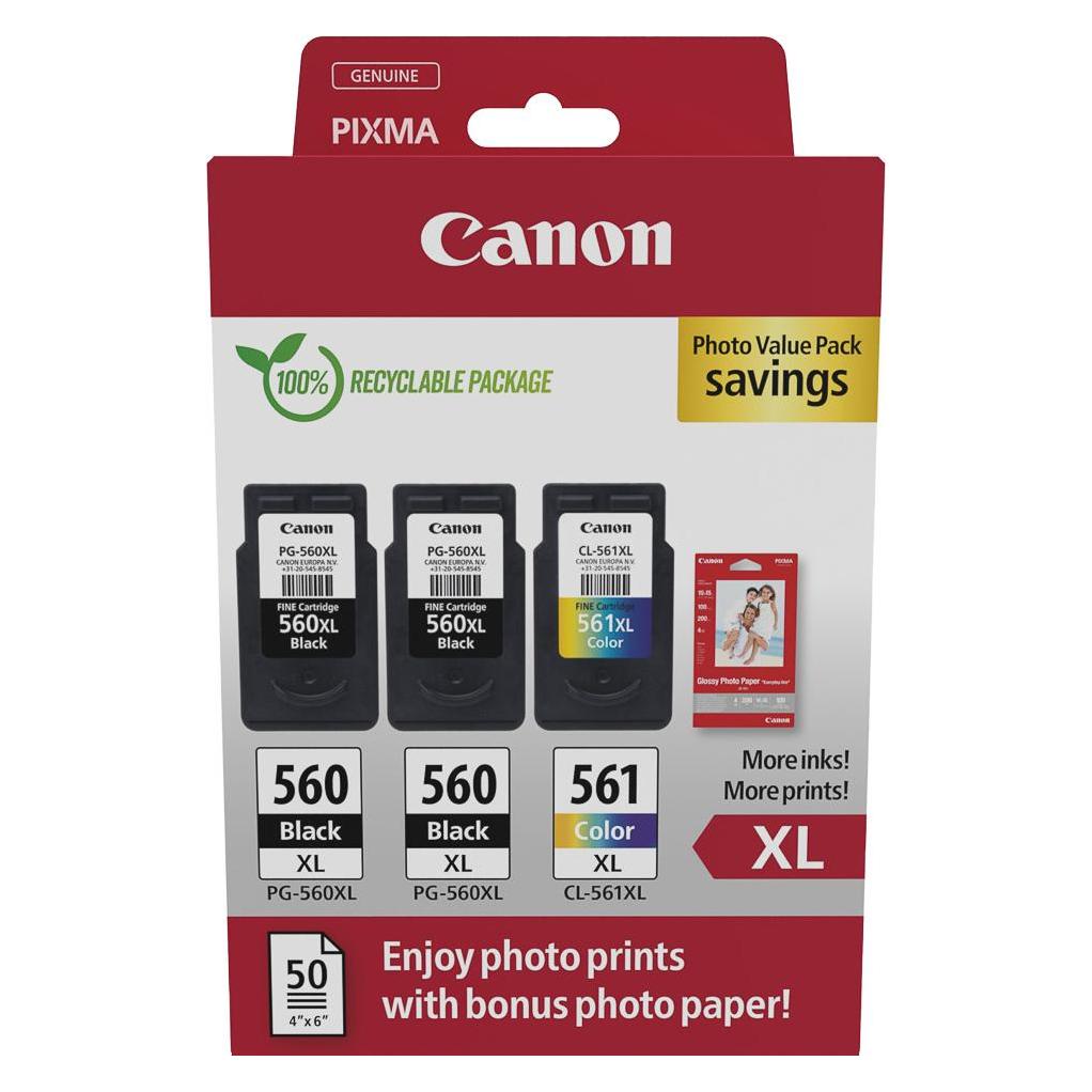Canon PG-560XLx2/CL-561XL (BK) (3712C012)