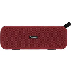 Tellur Bluetooth Speaker Loop 10W (5 h), Bluetooth Lautsprecher, Rot