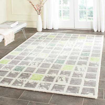 SAFAVIEH Handmade Bella Tishie Modern Floral Wool Rug