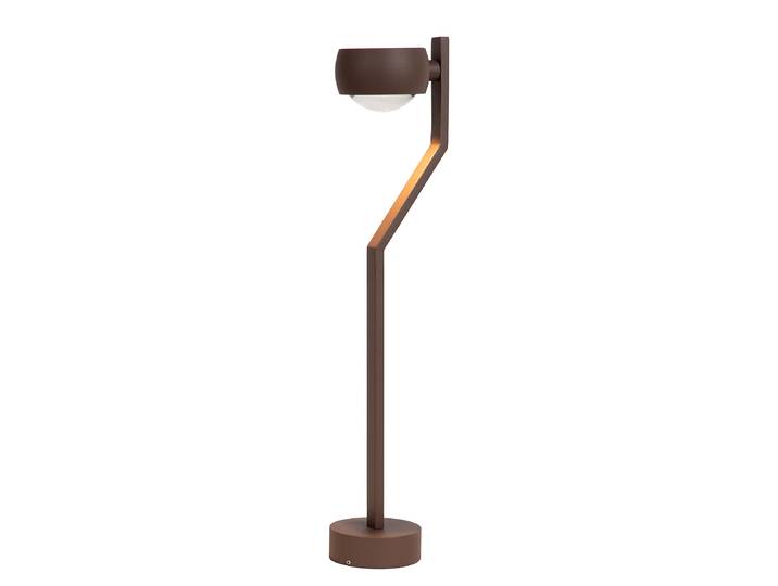Wegeleuchte Estal 12 x 50 x 12cm Braun