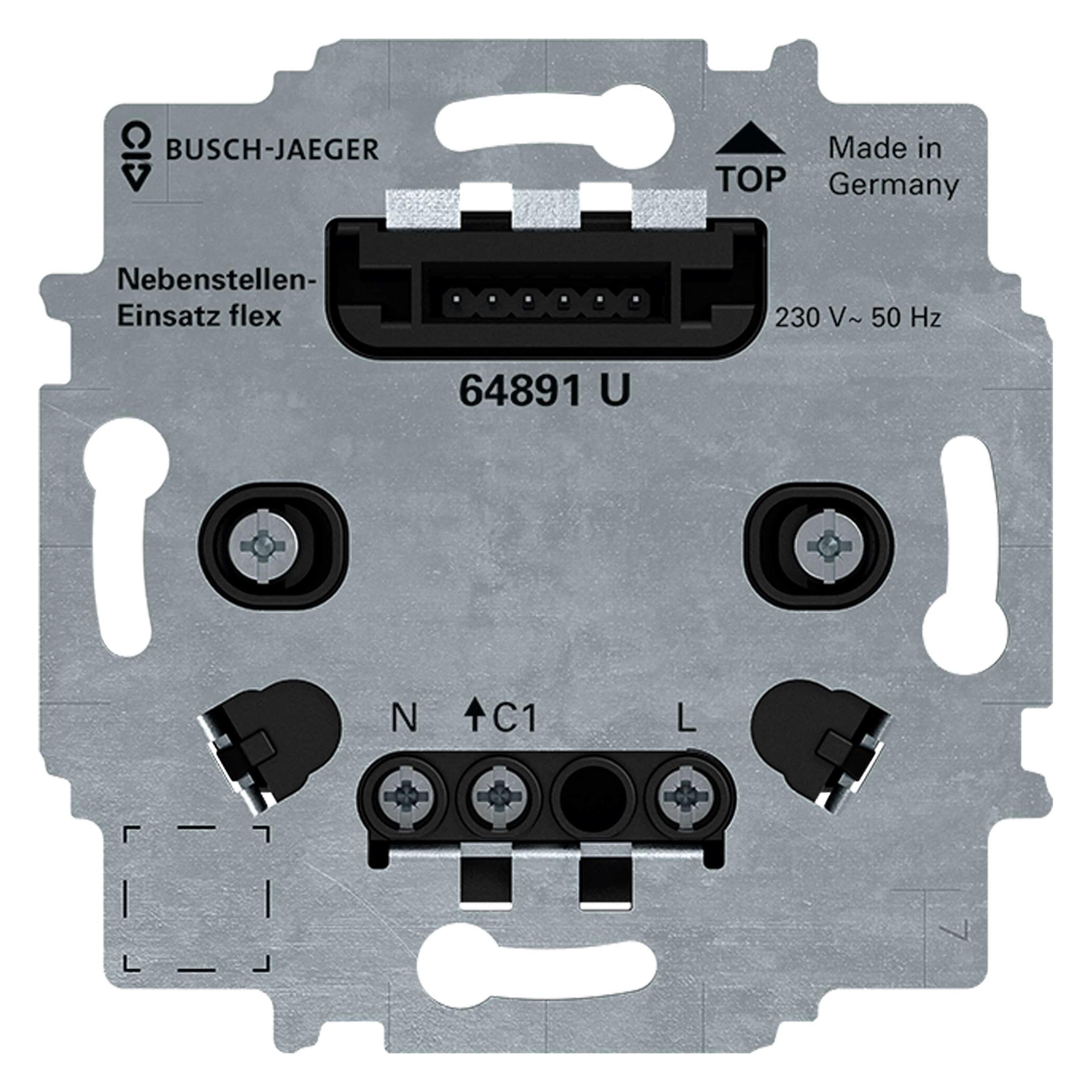 Busch-Jaeger BJ 64891 U Nebenstellen-Einsatz flex (2CKA006800A3050)