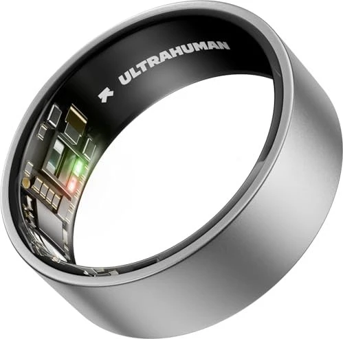 Ultrahuman Ring Air Raw Titanium Größe 11