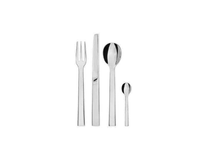Alessi Besteck-Set Santiago (24-tlg), Edelstahl, 24-tlg.