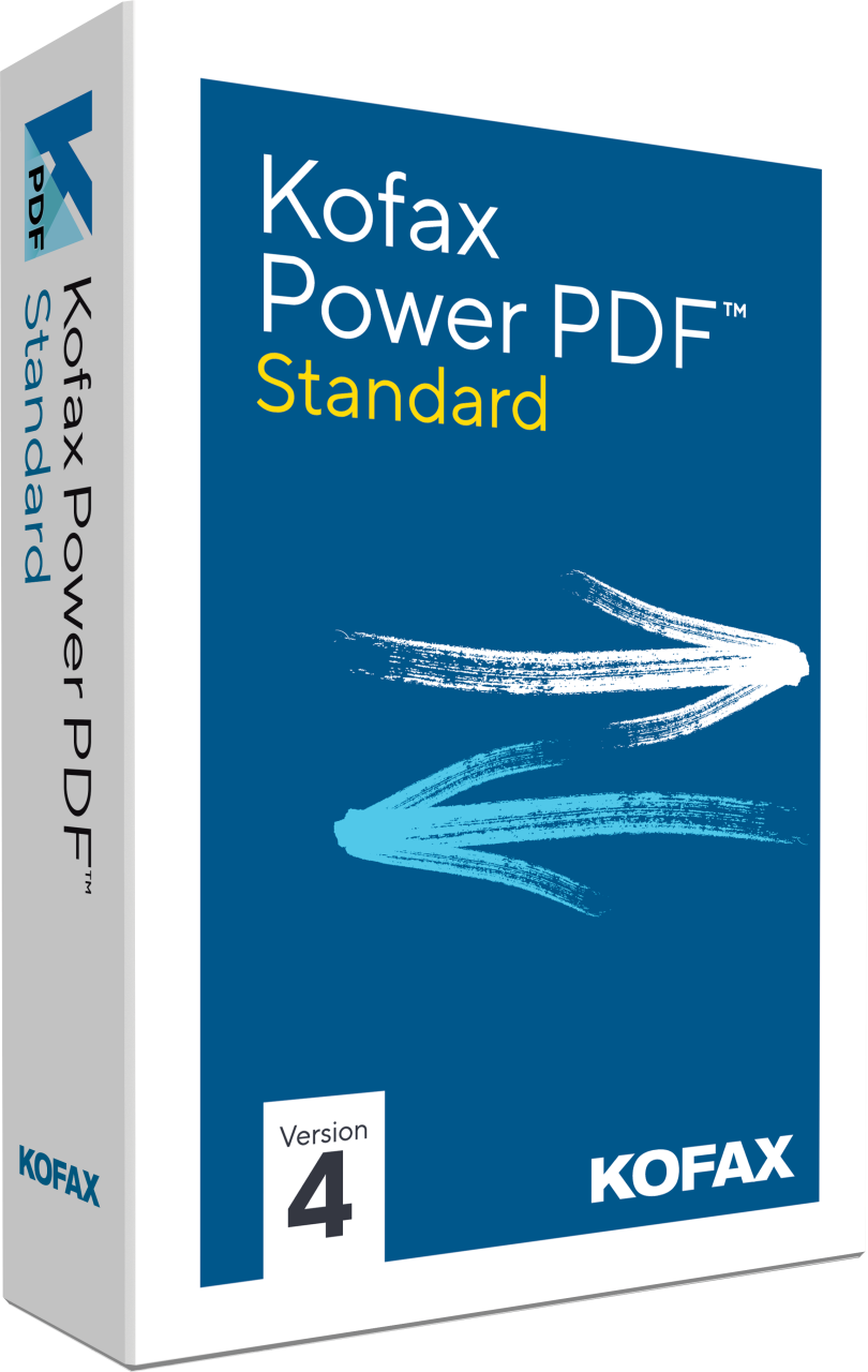 Kofax Power PDF 4.0 Standard Mac OS PPD-PER-0329-001U