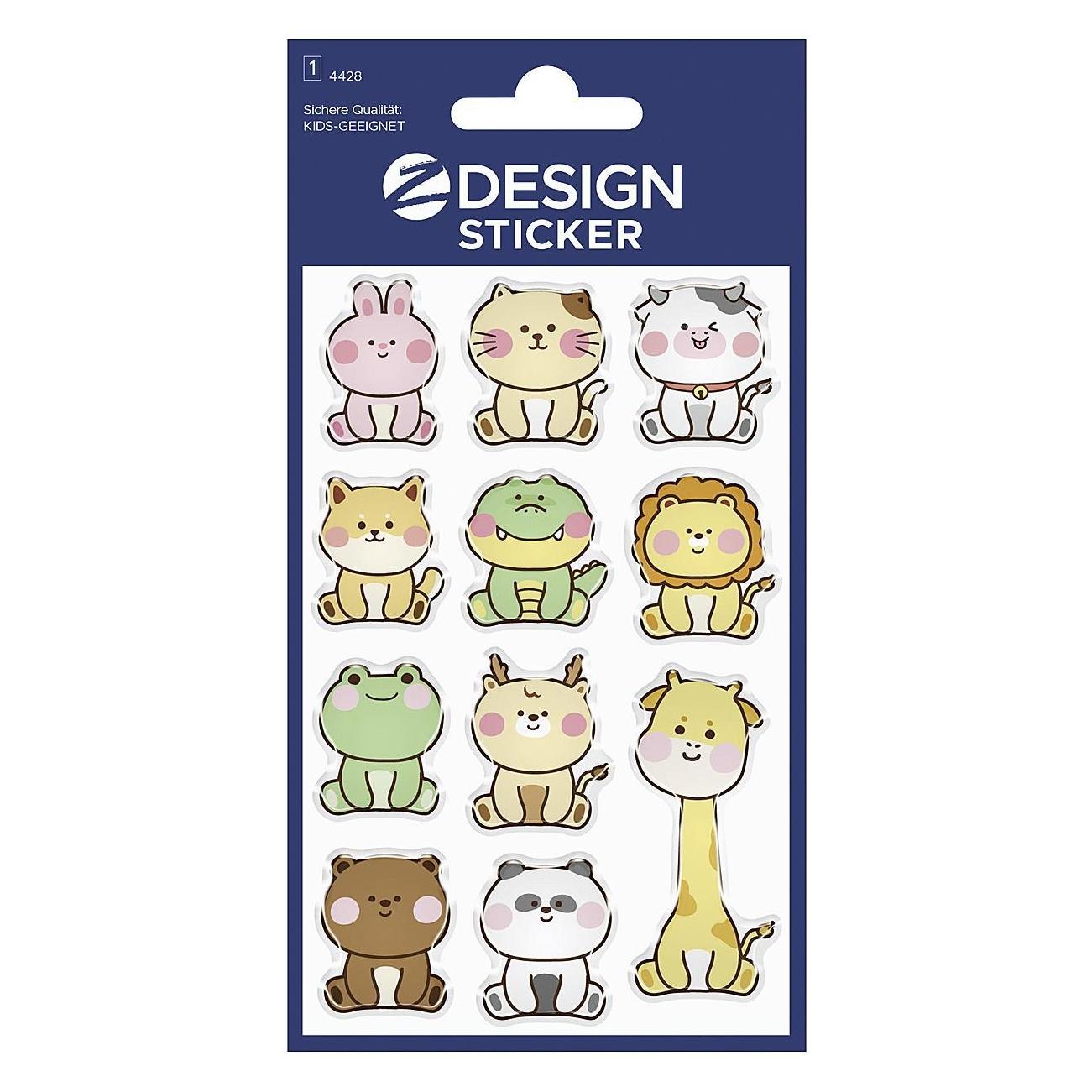 Z-Design Glossy Sticker (11 Sticker) (4428)