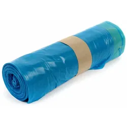 100x Müllsäcke Zugbandsäcke Kehrichtsäcke 110 Liter Typ 60+ blau