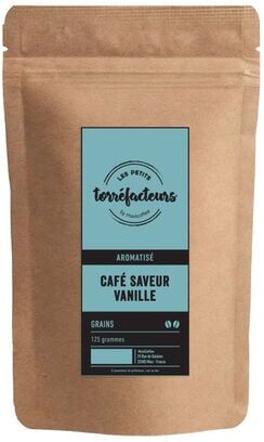 lesPetitsTorrefacteurs Les Petits Torréfacteurs - Vanille Aromatisierte Kaffeebohnen 125 G - MaxiCoffee
