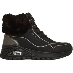 SKECHERS Damen Stiefel UNO RUGGED-FALL SHIMMER, Größe 40 in Schwarz Schwarz