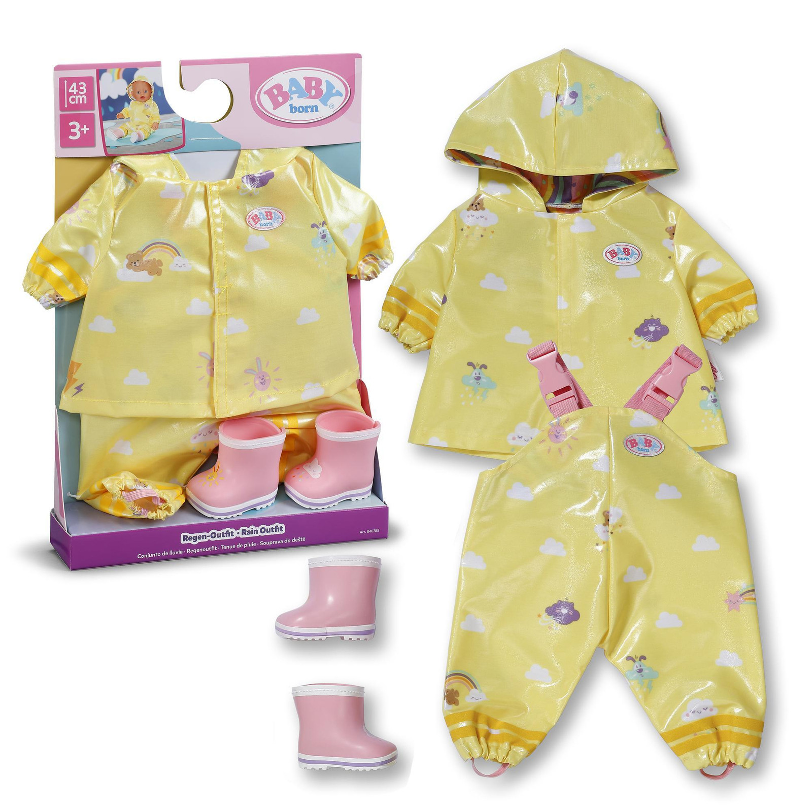 BABY born Regenoutfit, 43 cm