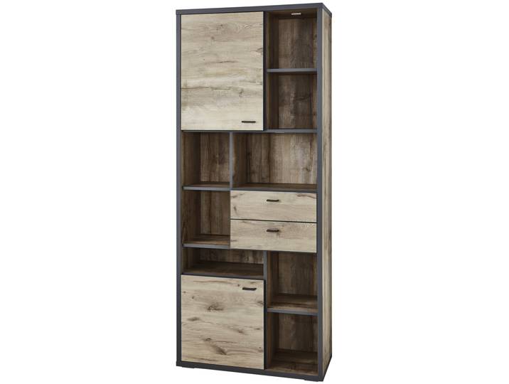 Vitrine ORLANDO, eiche, Holznachbildung