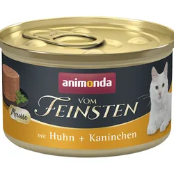 Animonda Vom Feinsten Mousse mit Huhn & Kaninchen 12x85 g