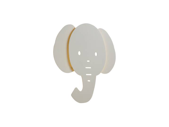 Applique murale pour enfants beige avec LED à intensité variable